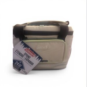 Coleman Cream and Black Toiletry Bag